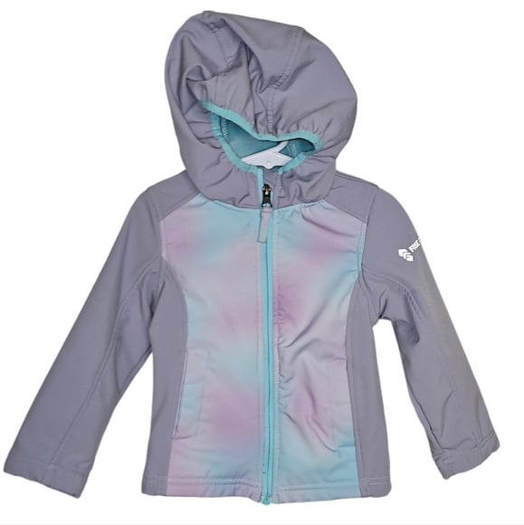 Free Country Girls softshell jacket Size 4 - Picture 2 of 8